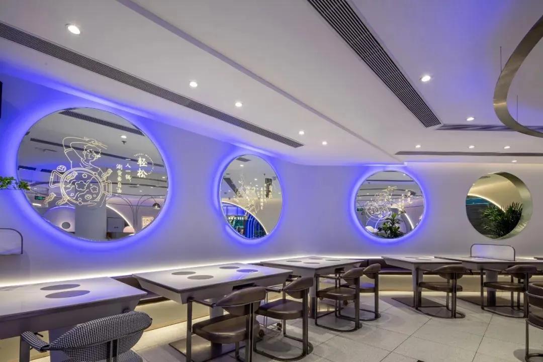 呷哺呷哺设计方案,呷哺呷哺餐厅空间布局分析