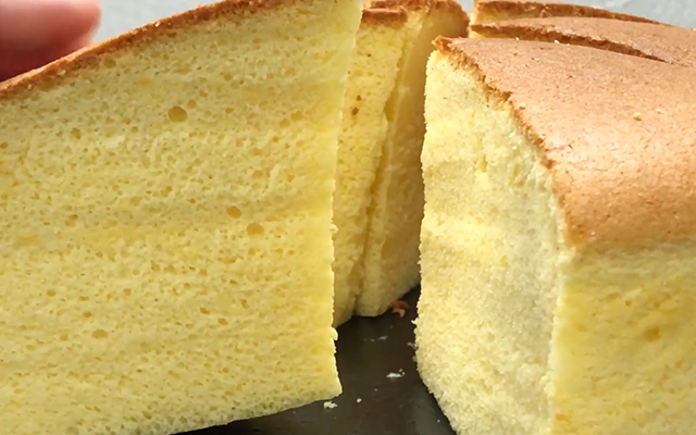 轻乳蛋糕步骤,口感细腻紧实的蛋糕做法