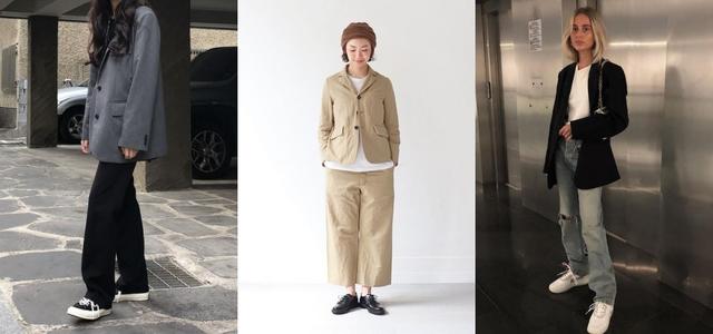 谁说女生只能穿的甜美,超好看中性风韩系穿搭