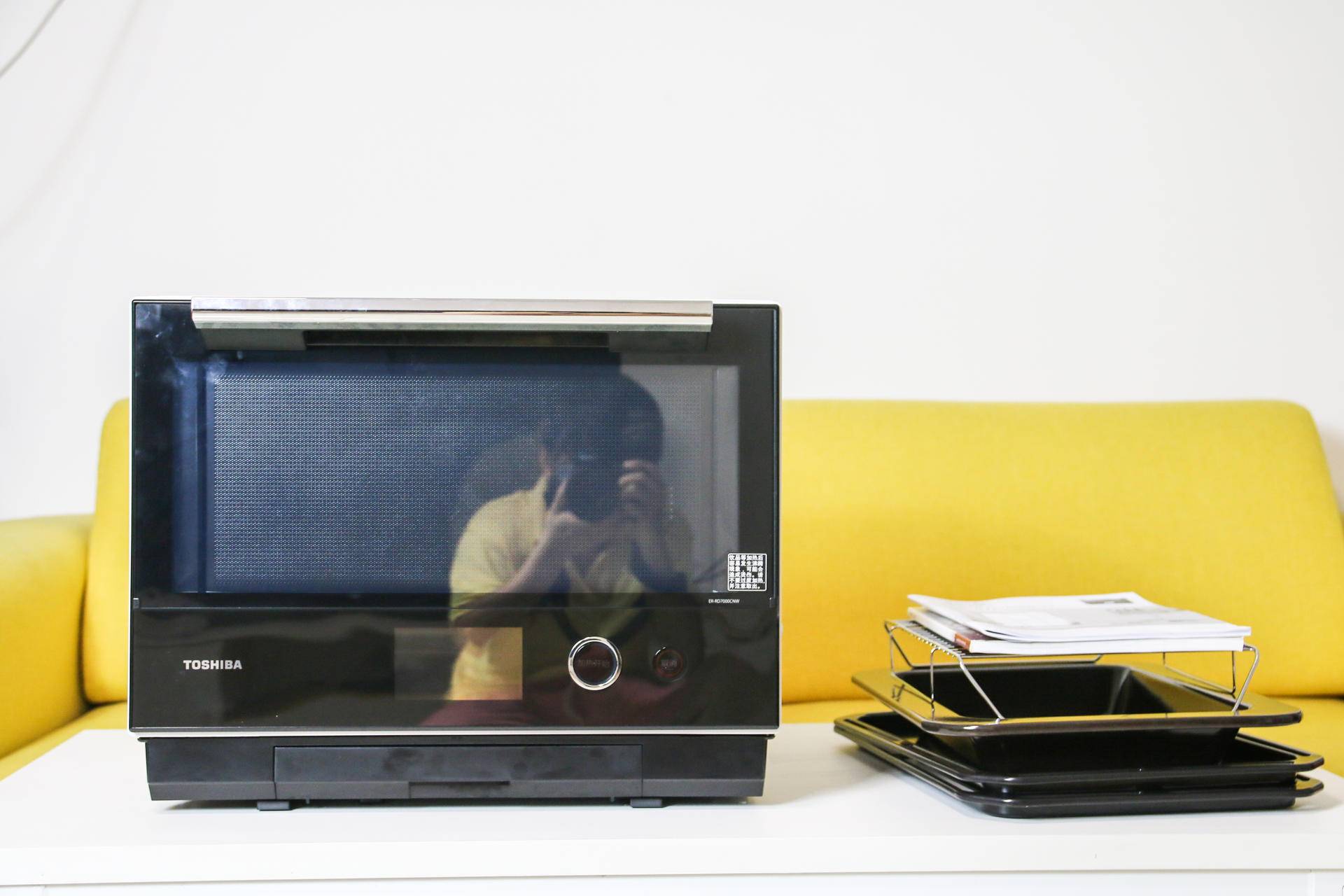 东芝微蒸烤vd7000一体机操作视频,多功能微波炉饭菜加热神器