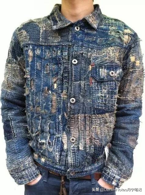 简单的缝纫加工活,破旧牛仔裤修补