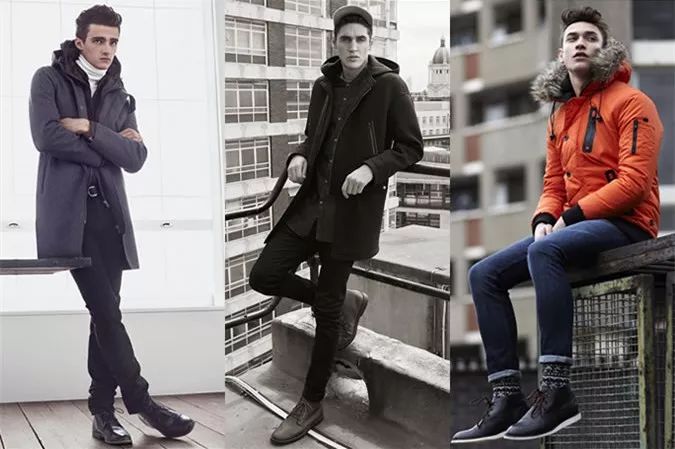 男士工装靴秋冬款,秋冬男士百搭时装靴