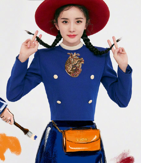 李嘉欣撞脸范冰冰,杨幂李嘉欣比美投票