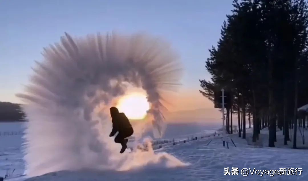挑战21世纪最低温！我们为你盘点了比“泼水成冰”更美的冬日限定