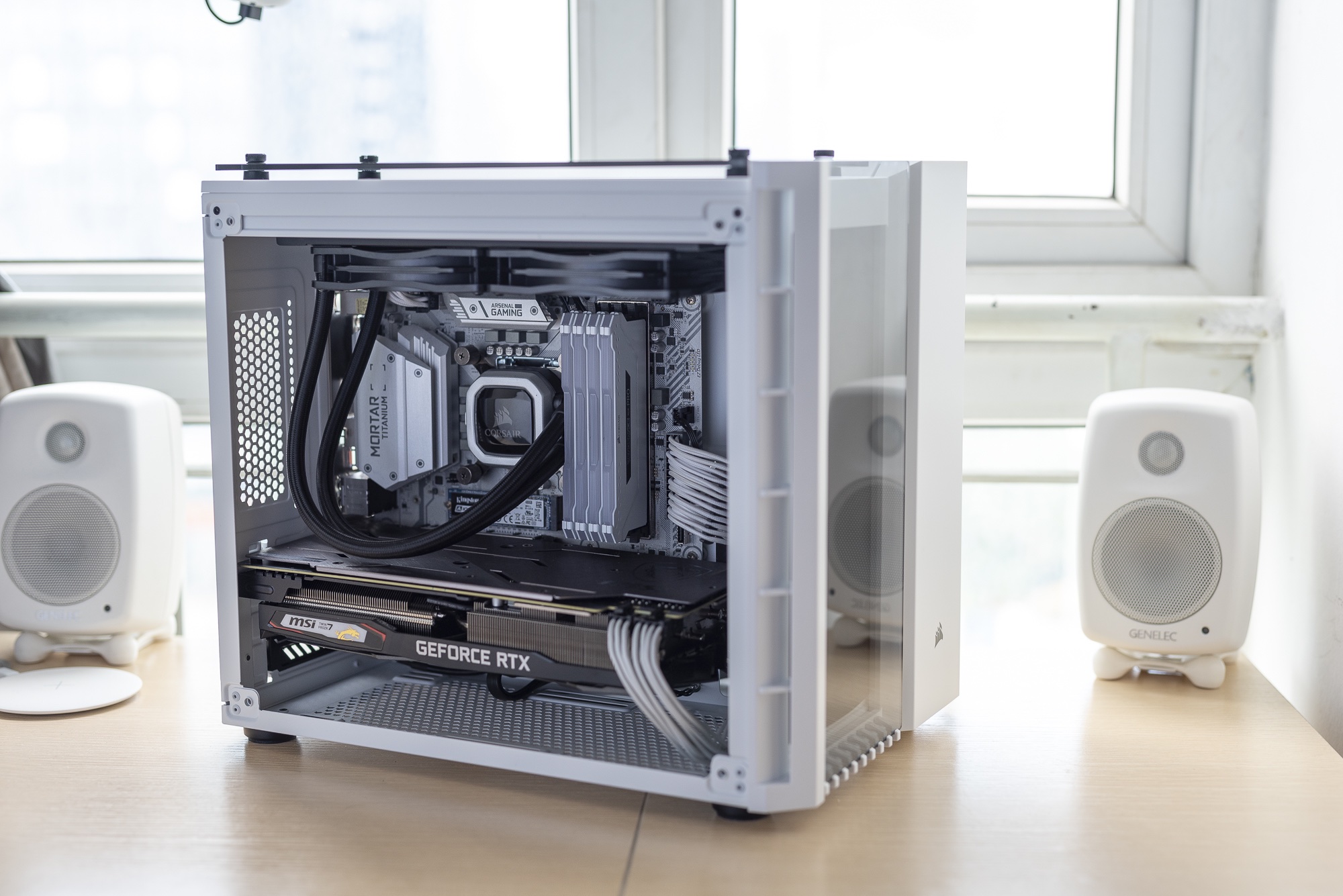 atx机箱和matx机箱有啥区别,高性价比matx白色机箱推荐