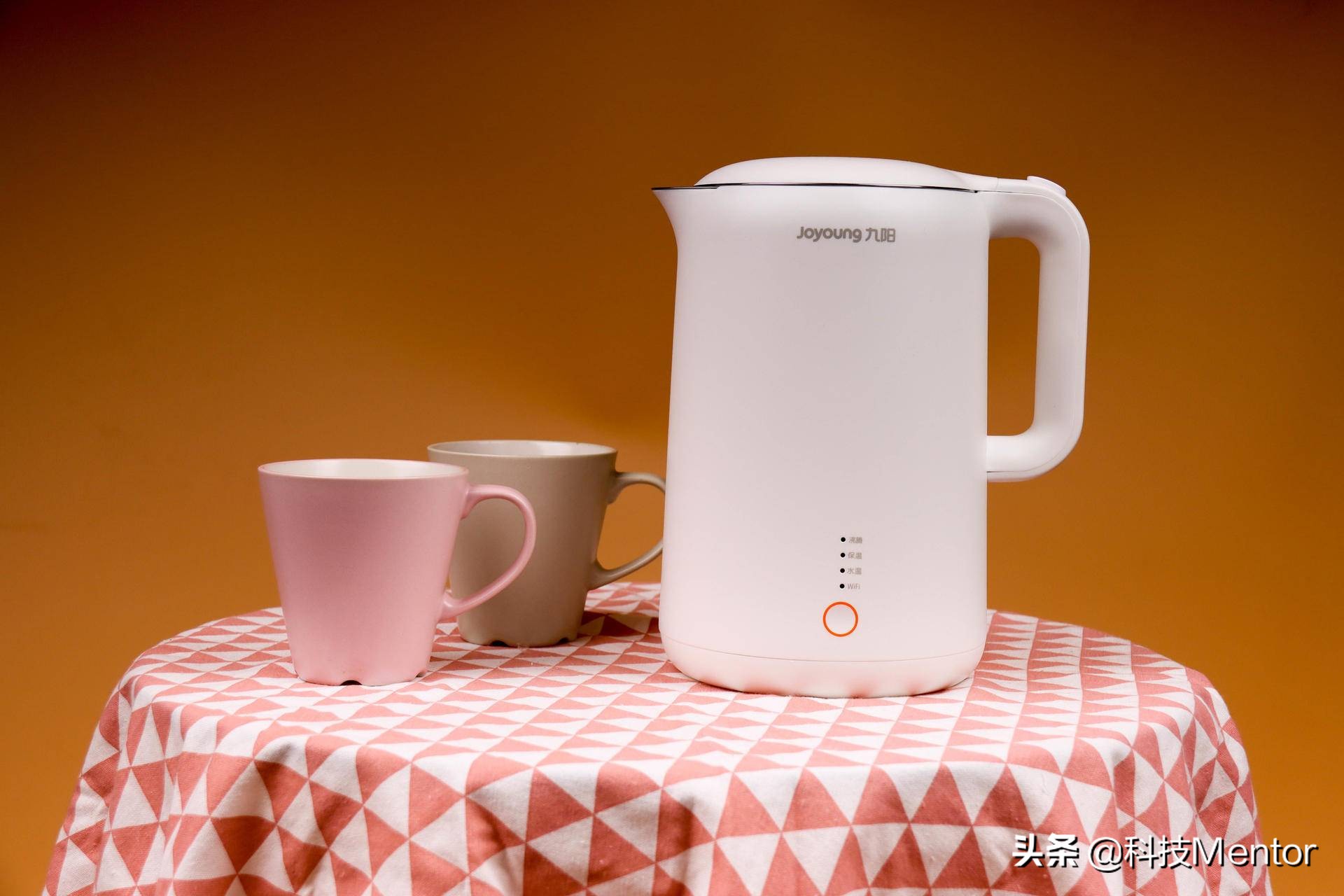 九阳智能恒温电水壶,九阳颜值超高的折叠水壶