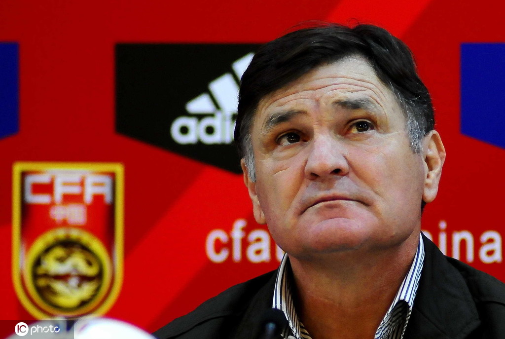 山东泰山历任主教练战绩,中国国家男子足球队历届主教练