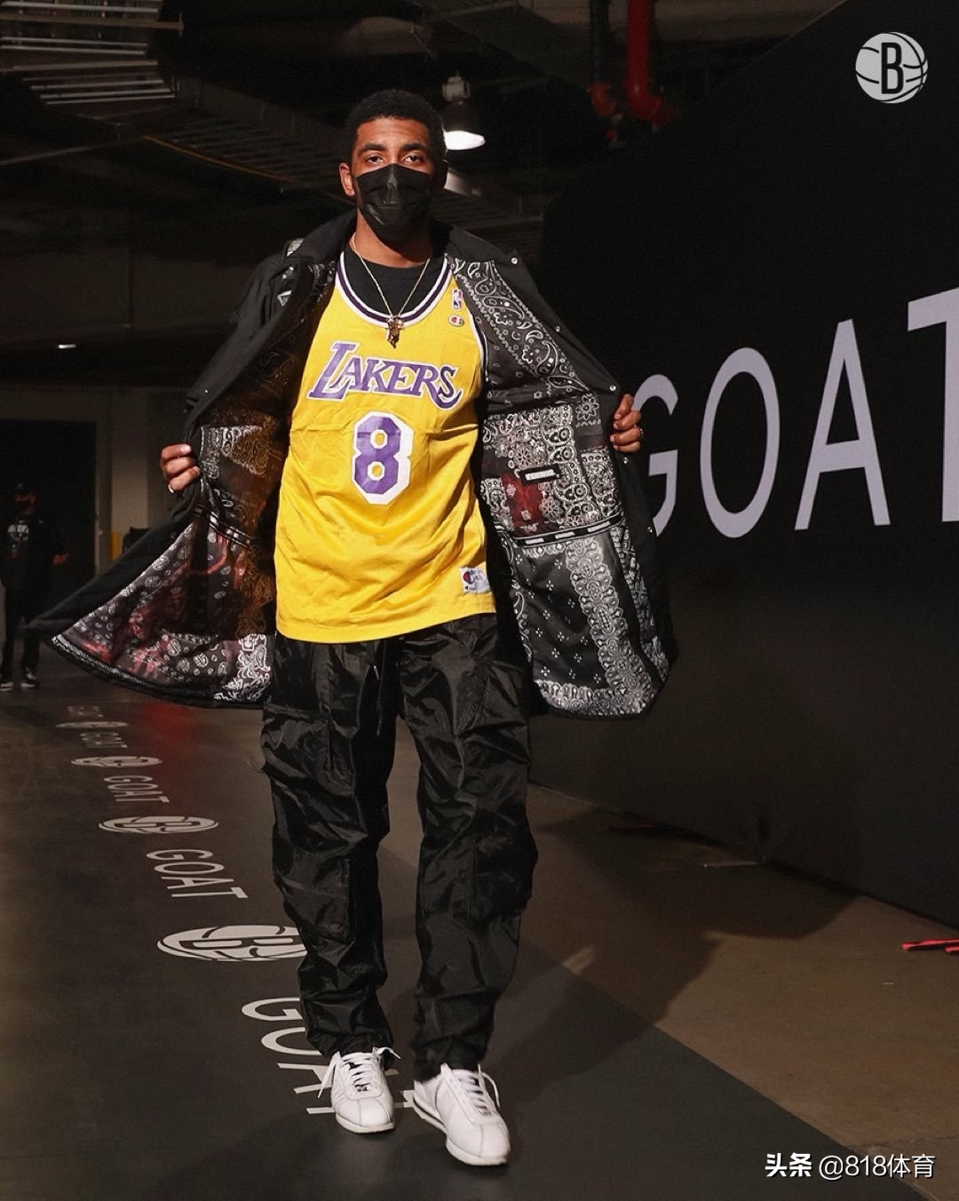 致敬欧文的投篮服,致敬科比欧文