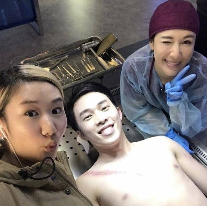 赤裸演死尸被冻几小时TVB小生感谢女主角及剧组暖心关照