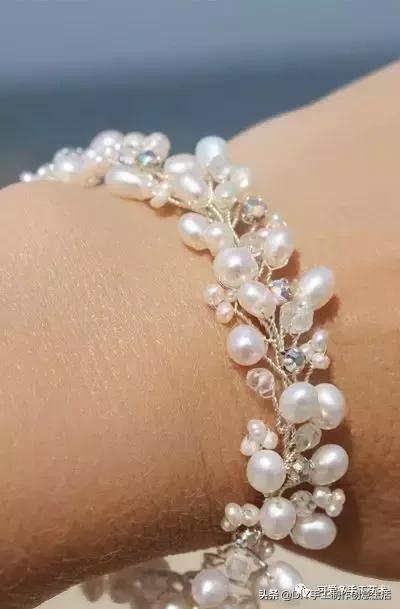 用珠子穿出漂亮的手链和项链花样,复古珠子手链教程