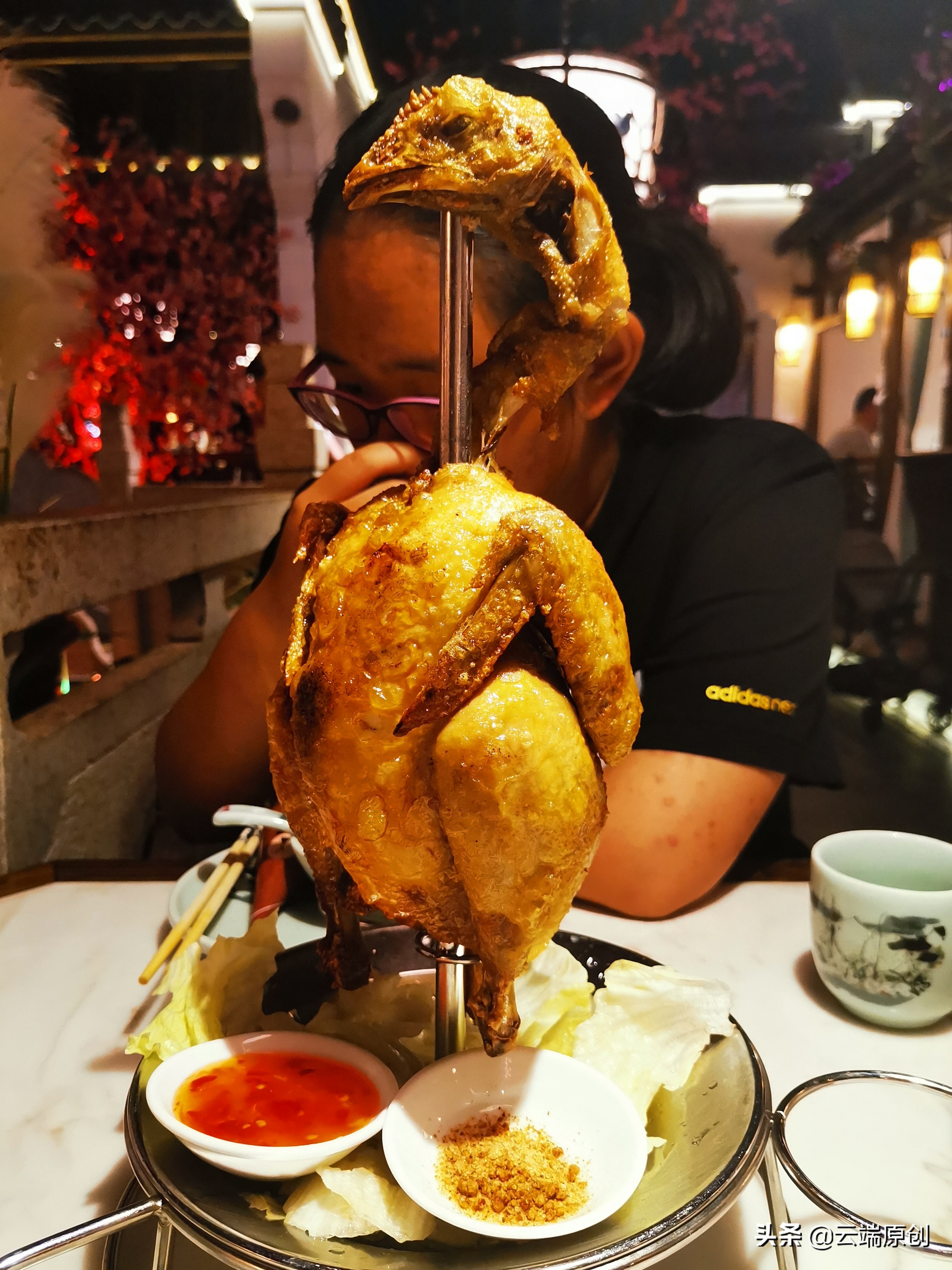 黯然销魂鸡,酒香钢管鸡