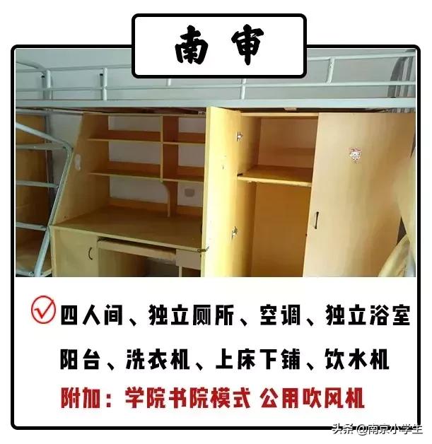 南京各大学宿舍楼,南京市前十高中最好的宿舍