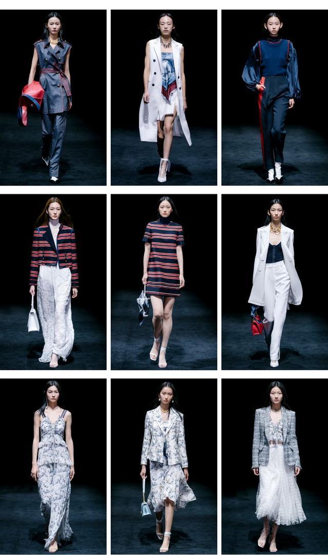 ep雅莹走秀2019,ep雅莹黑裙子