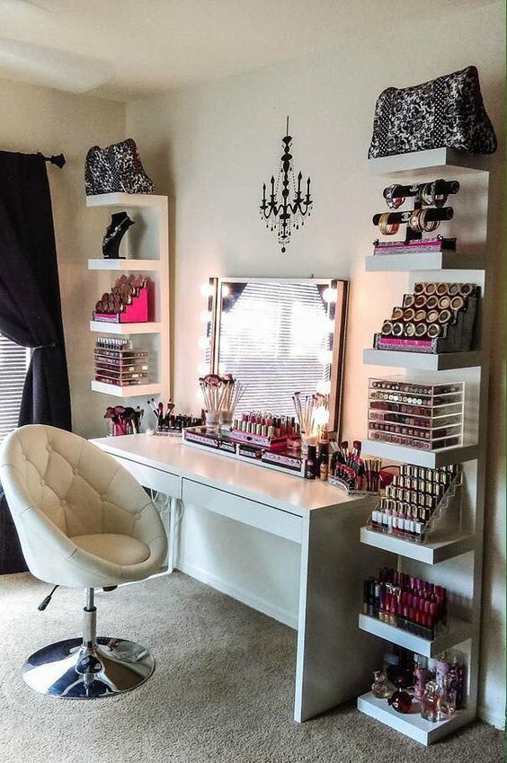 每个女孩都想要的梳妆台,每个女生都有的梦想