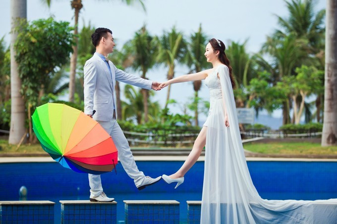 执子之手与子偕老在三亚哪个景区,三亚天涯海角执子之手与子偕老