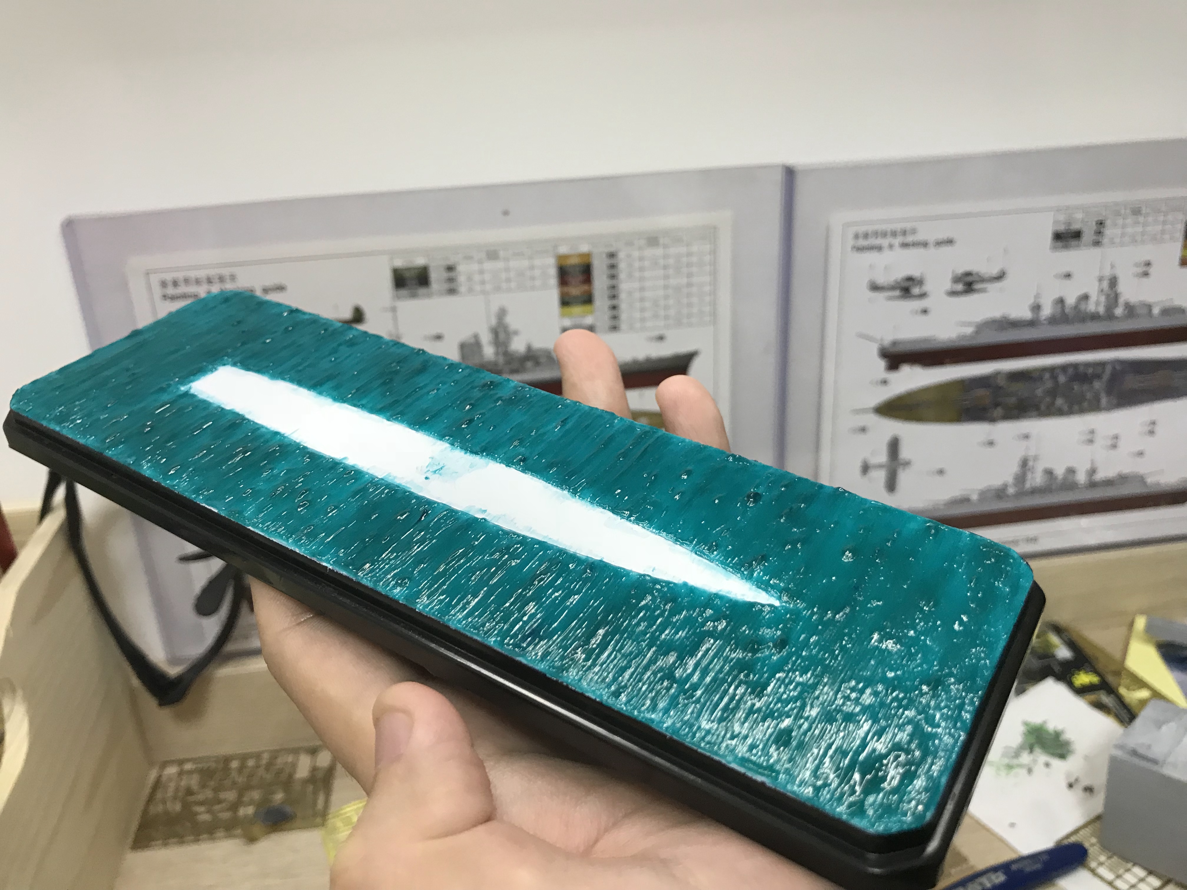 「手工船模」1/700宜宾号导弹护卫舰制作小记