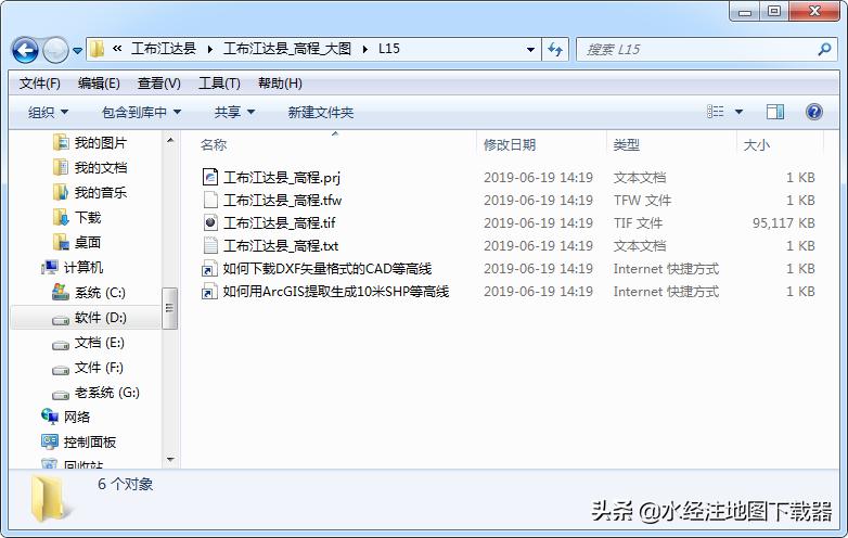 如何下载等高线,怎么下载矢量等高线