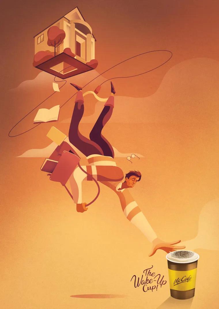 麦当劳海报寓意,麦当劳海报设计风格有哪些