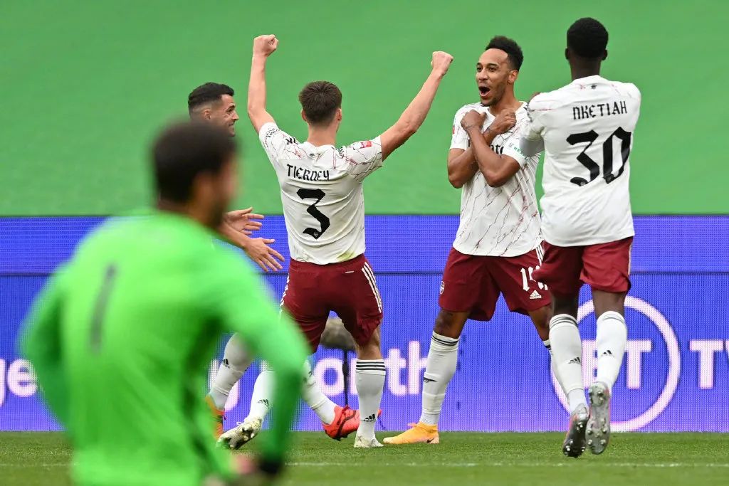 阿森纳队史第七次夺酋长杯冠军,阿森纳2-1莱斯特城夺冠视频