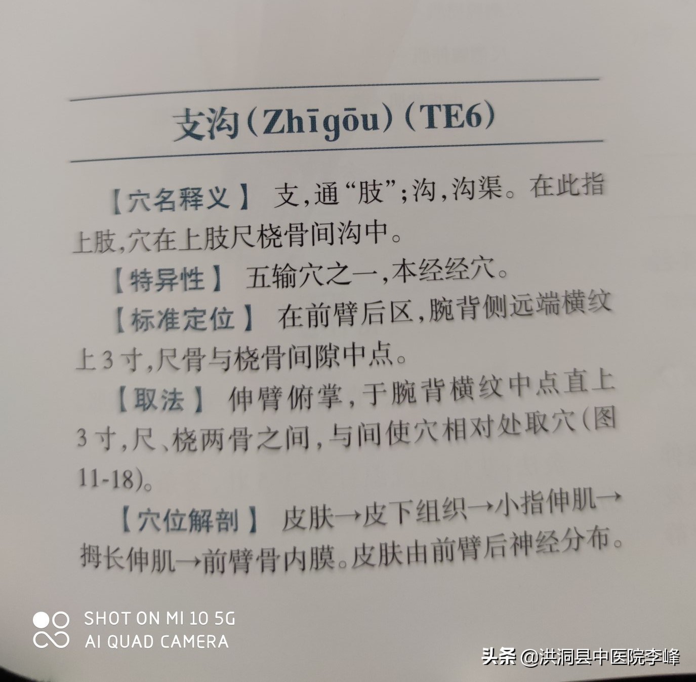 常见痛症“针刺运动疗法”特定取穴