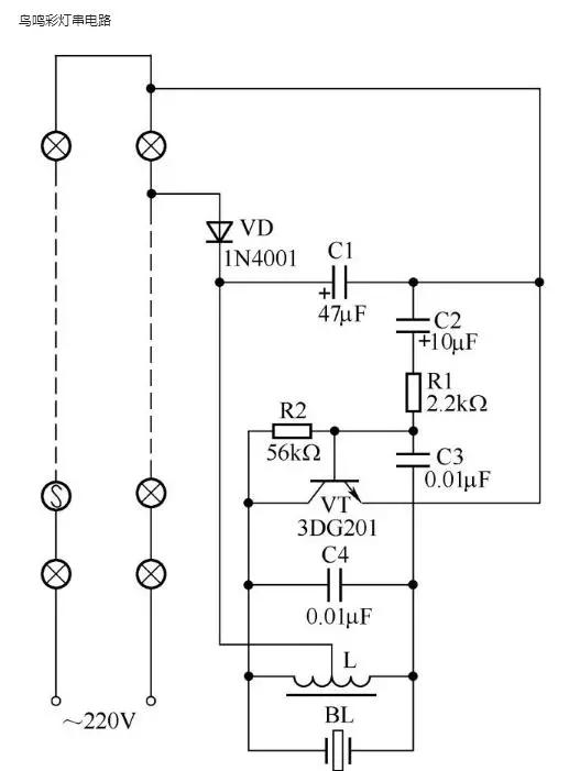 声控及三个开关控制一盏灯怎么连接线路？30种常见照明控制原理图