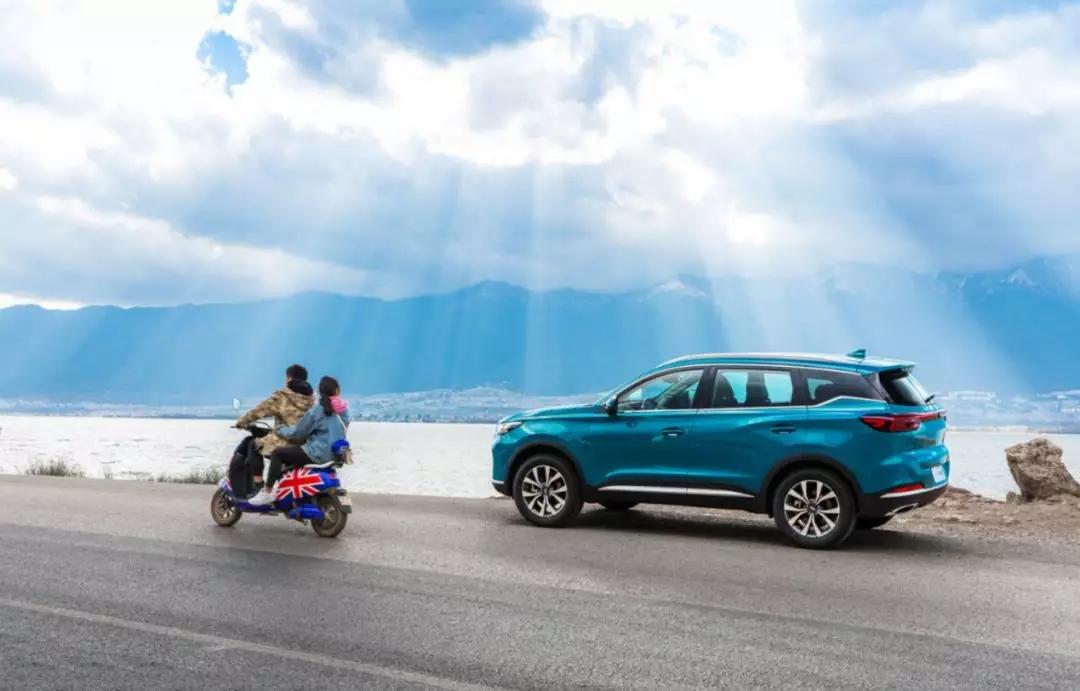 全新一代瑞虎7试驾,大理奇瑞瑞虎7plus