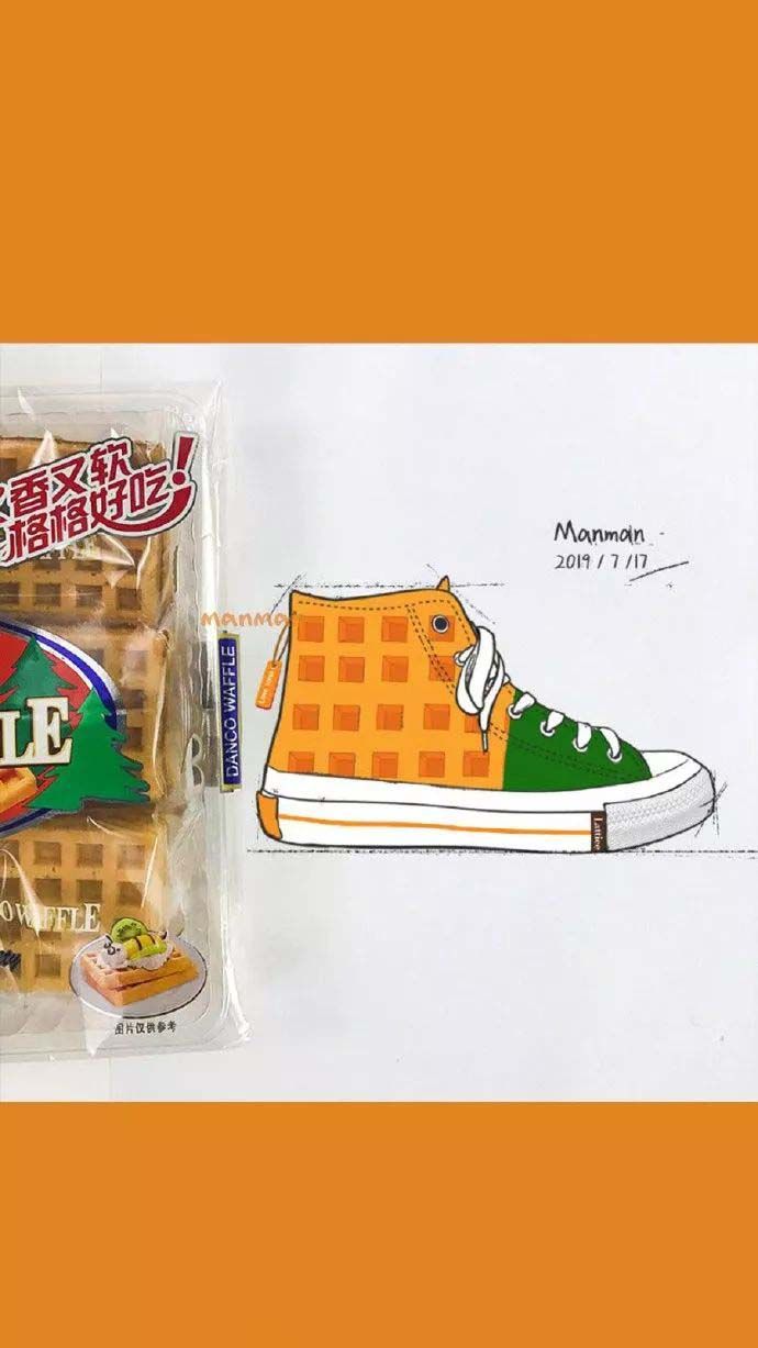 旺旺、乐事、奥利奥出高帮鞋了？这个灵魂画师帮你实现了,上）