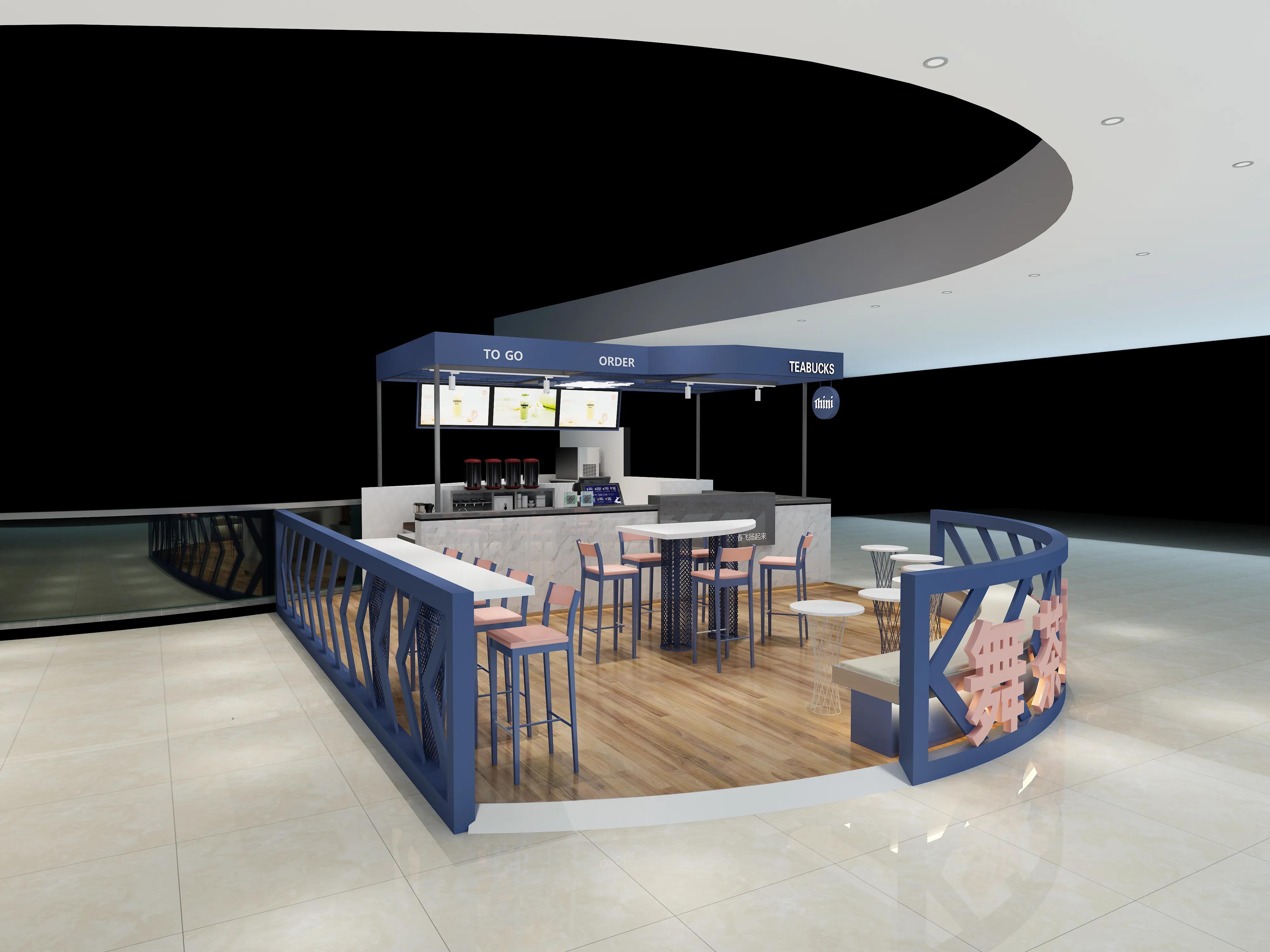 茶饮小吃店如何3天模块化装配式拼装一家店，缩短现场装修时间。