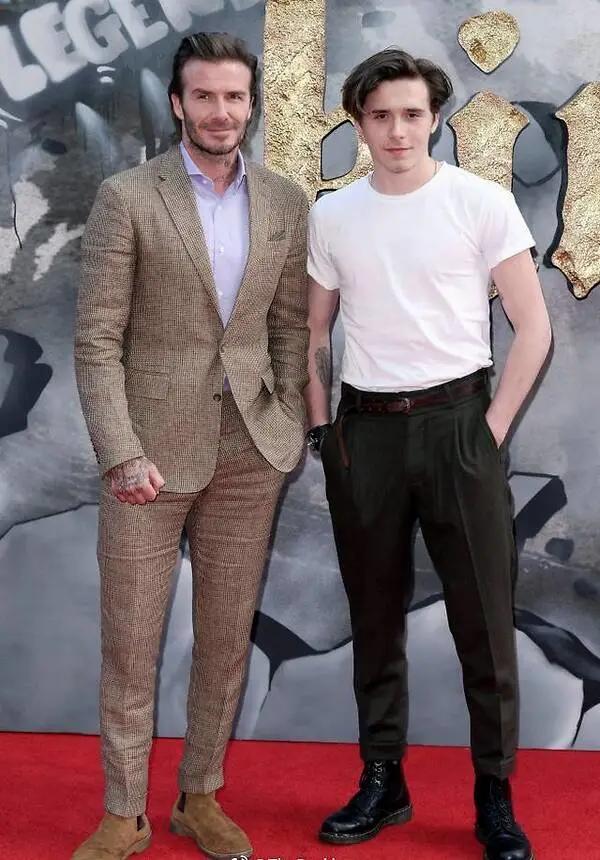 贝克汉姆的三个儿子哪个最有出息,贝克汉姆三个儿子颜值