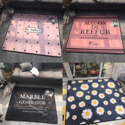 客厅保暖短毛地垫,新式的地垫特色是什么