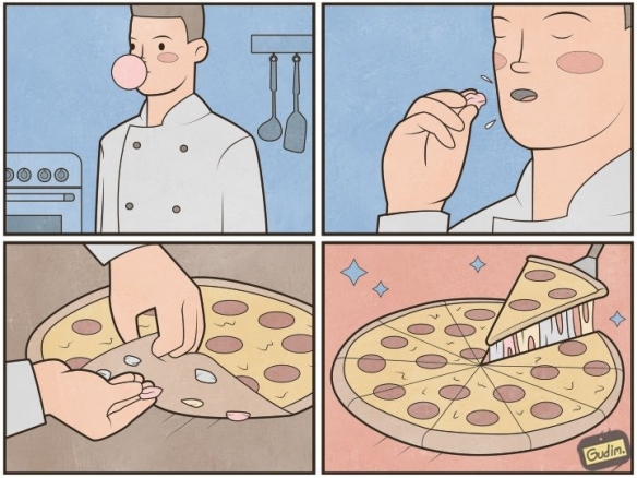 性感黑丝说来就来？国外画师的一组脑洞小漫画