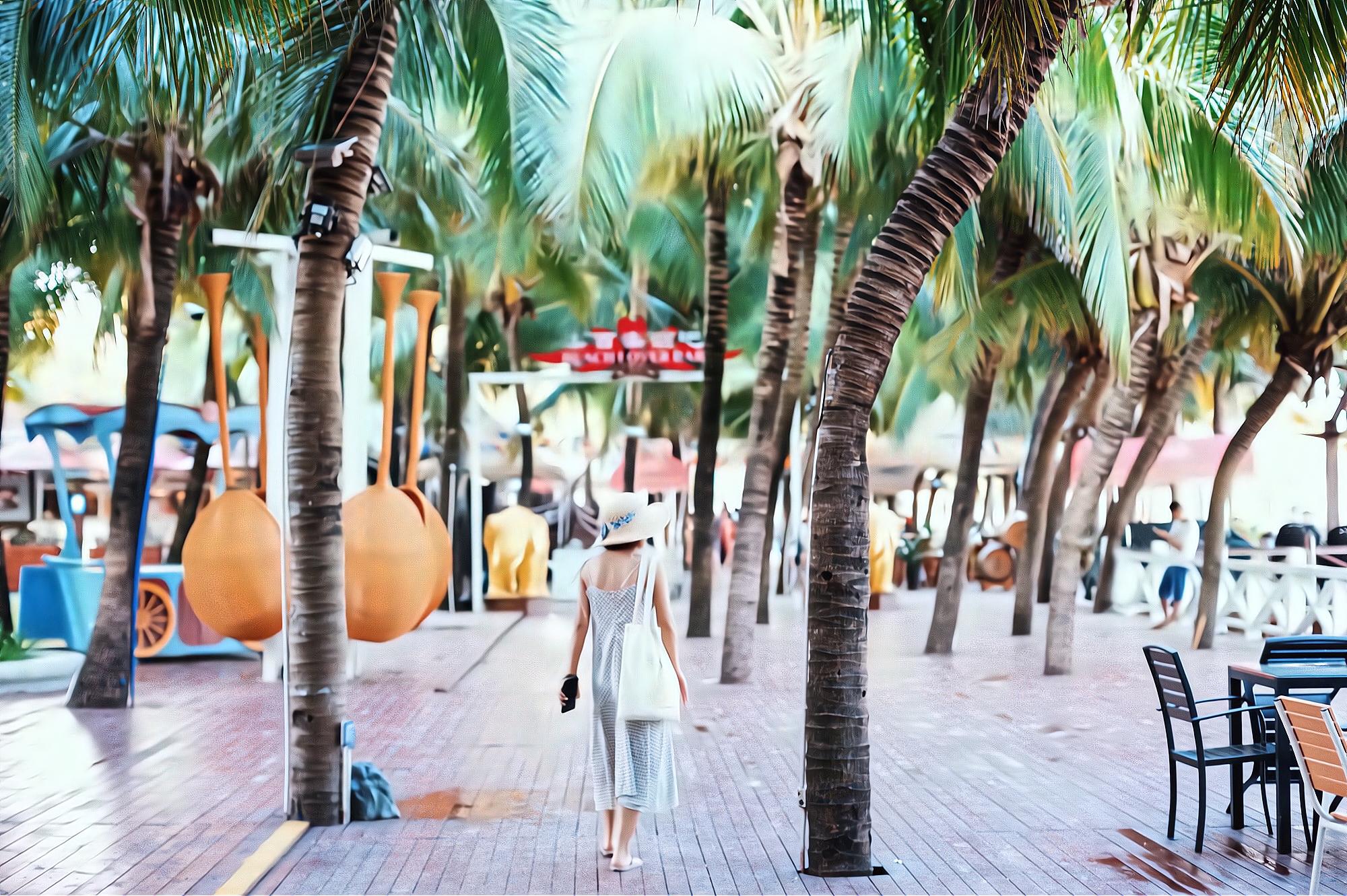 三亚大东海免费游玩,三亚大东海湾免费浴场