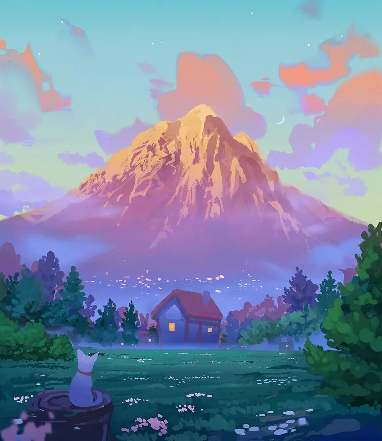 创意爱心插画素材,插画大全100张