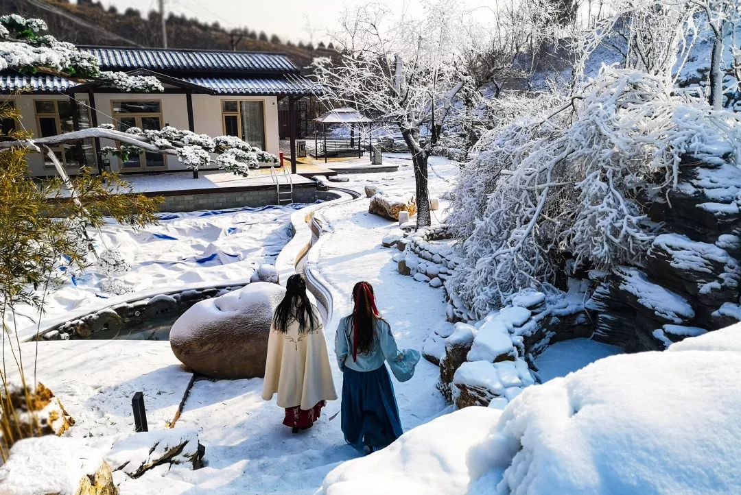 北京私汤温泉民宿攻略,北京温泉民宿小院4人
