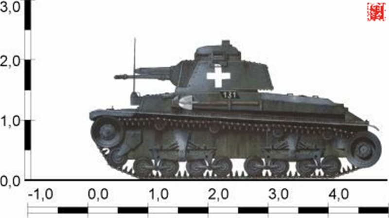 碾压一号、二号坦克,性能相当于三号坦克的捷克轻坦——35(t)
