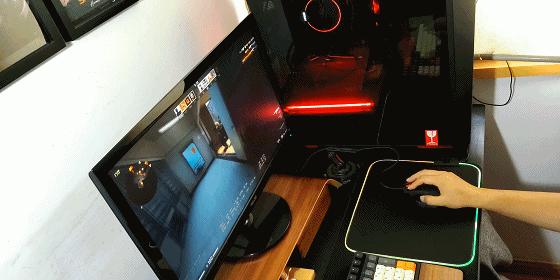 rgb灯条游戏鼠标垫,rgb发光鼠标垫推荐