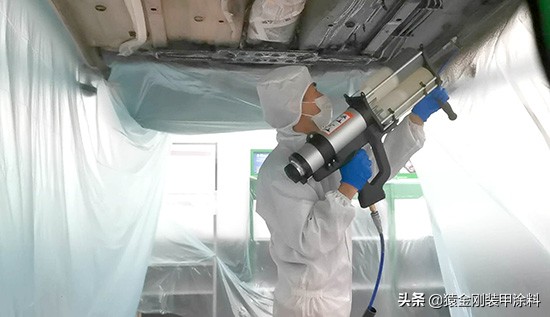 大切诺基防爆装甲涂层北京,车底盘喷涂装甲