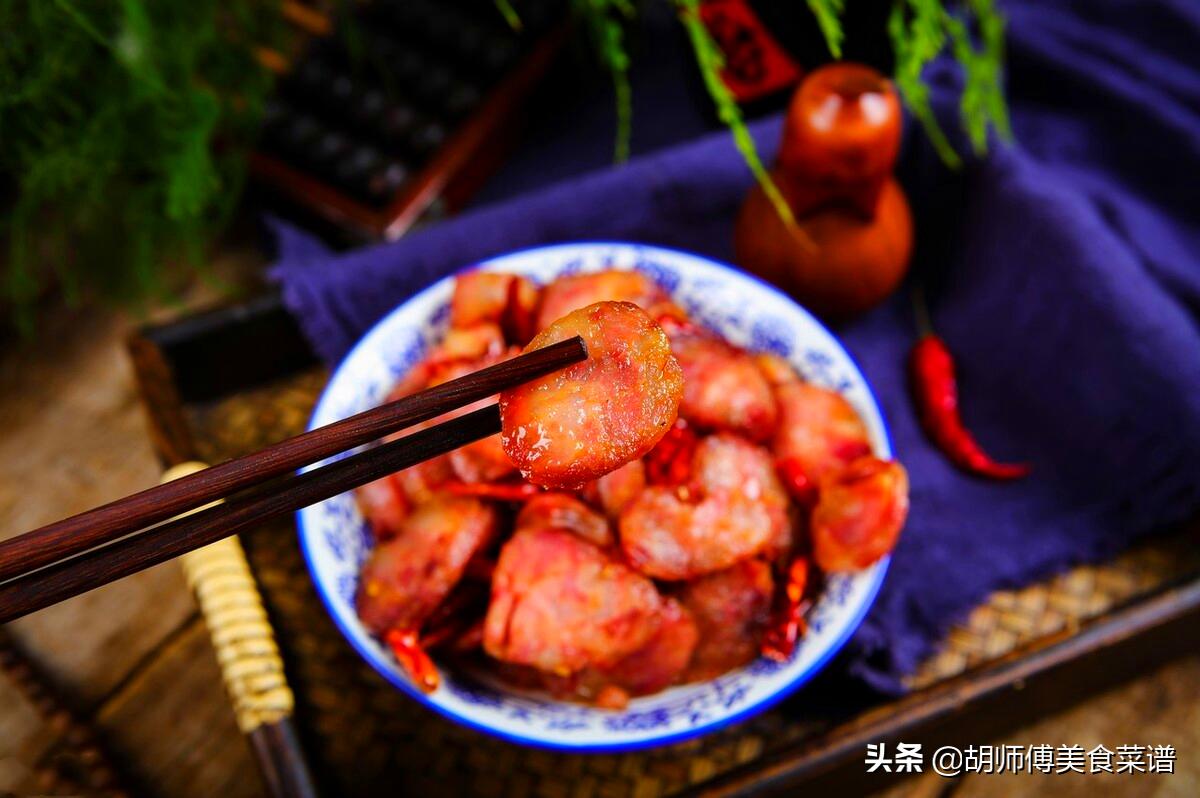 晒的香肠放冷藏长白霜了怎么弄,晒好的香肠用焯水吗