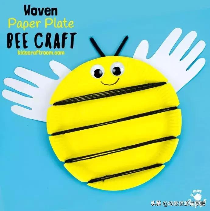 小蜜蜂手工制作可以戴头上的,小蜜蜂手工制作大全图片