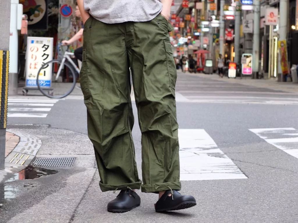 很酷的军装裤,适合学生党的军装裤