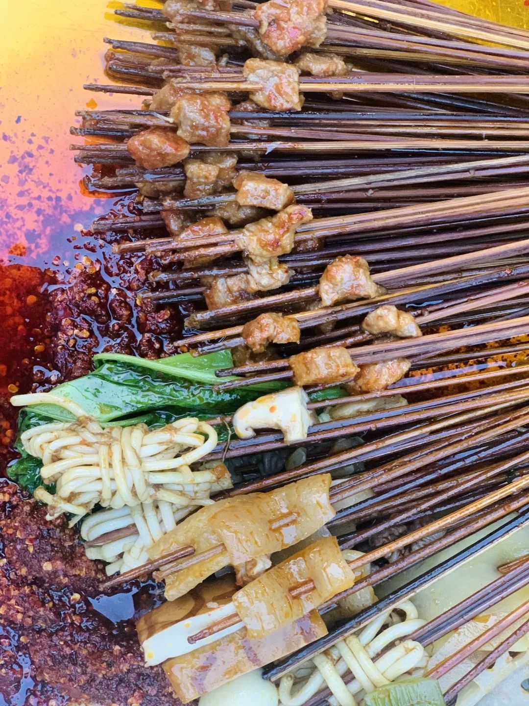 一口魂穿的手提串串，1992年的成都青年路