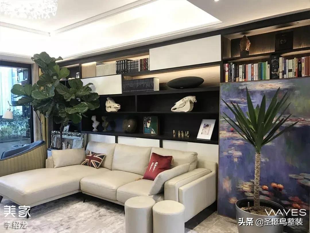 客厅沙发没有靠山怎么设计,沙发不靠墙的客厅该怎样设计