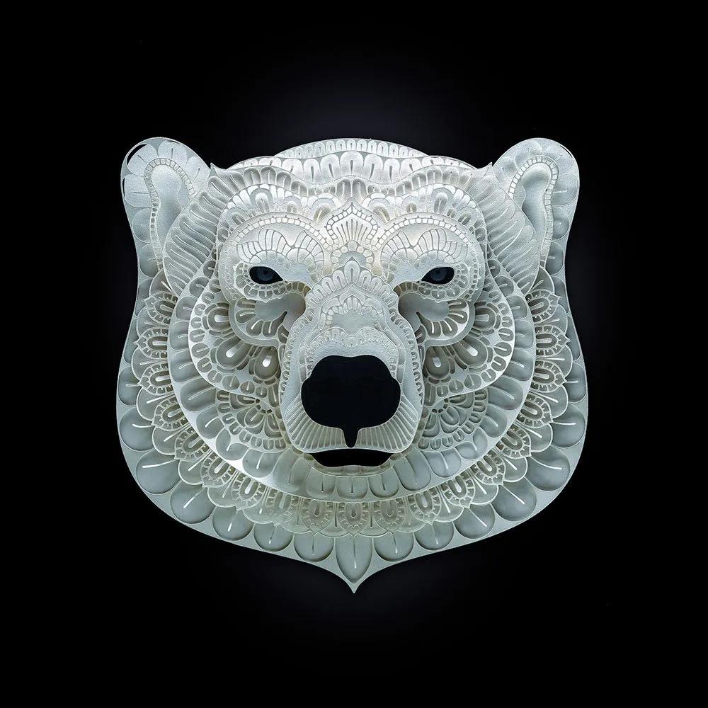 叹为观纸折纸作品,最近超火的纸手工