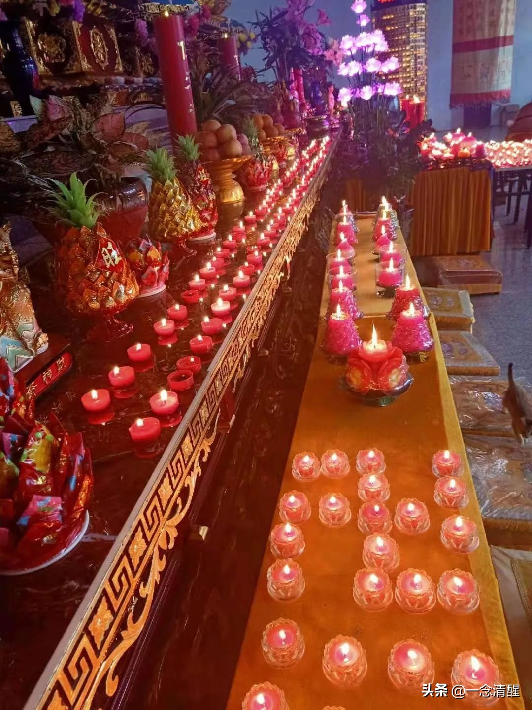 万人点灯祈福,为众人祈福供灯