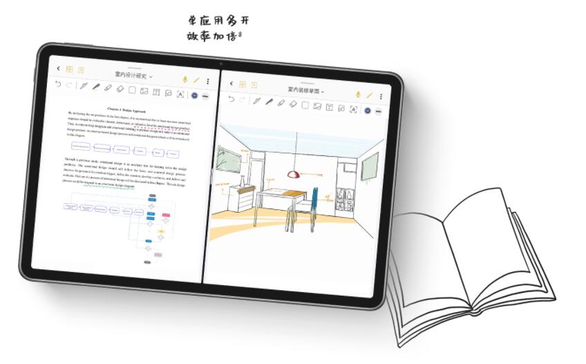 体验不输iPad！华为平板电脑的3种神技能，让办公效率拉满