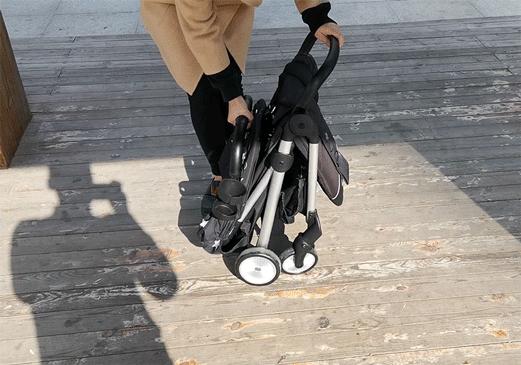 婴儿折叠轻便简易推车3岁内,简便轻巧婴儿推车可睡觉