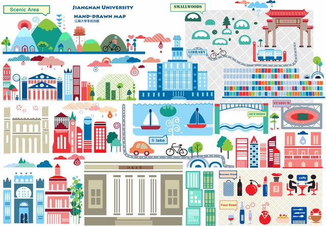 60分钟画好一幅地图,画一张手绘地图