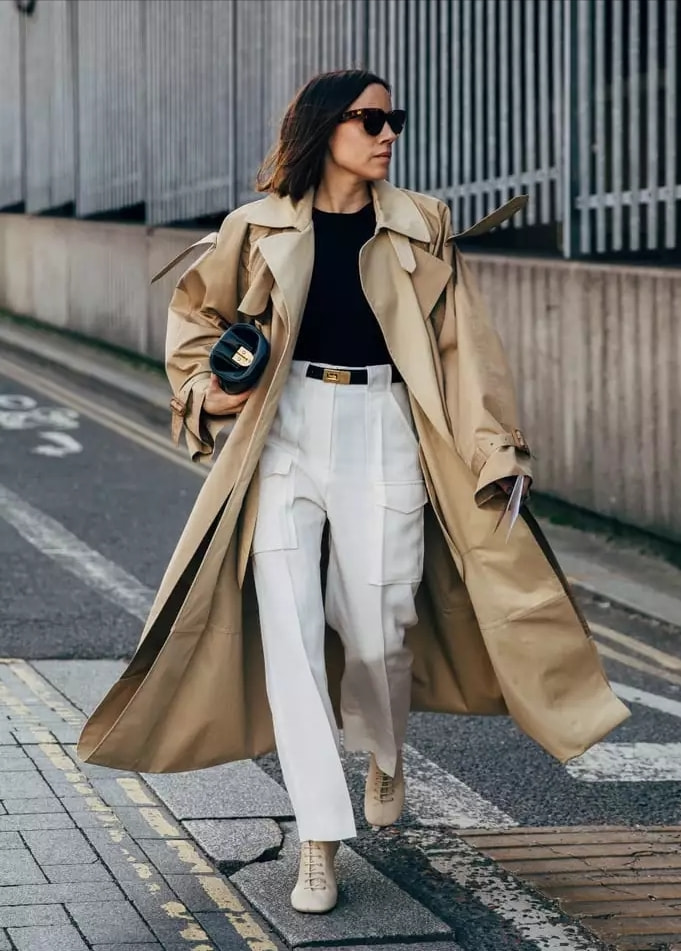 今年最时髦的阔腿裤穿搭法,今年超火的阔腿裤穿搭显高