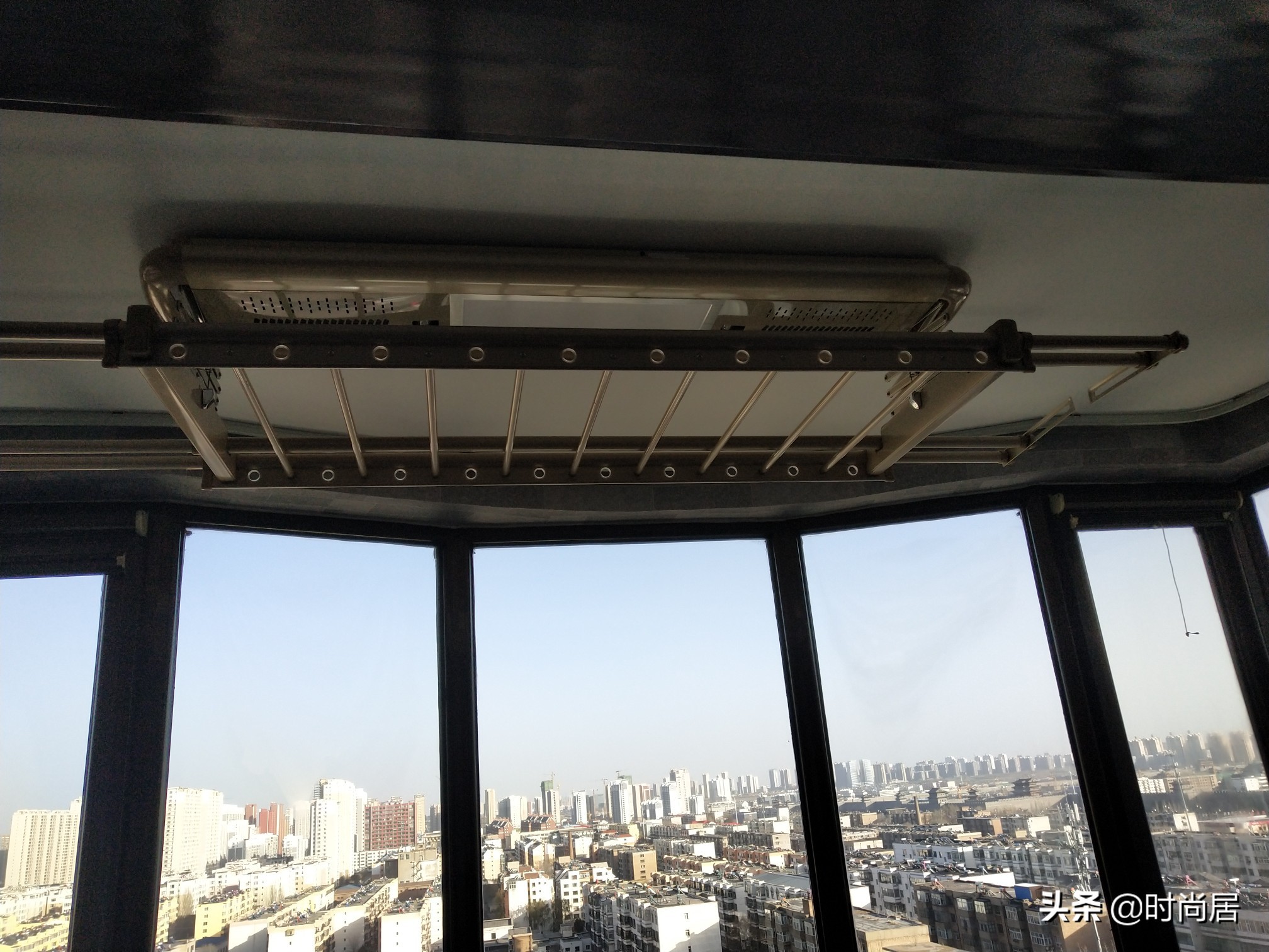 阳台升降晒衣架怎么装得好看点呢,高端阳台晒衣神器晾衣架