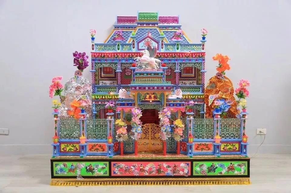 中国人烧给死人的纸扎,被法国博物馆收藏,老外:中国人太浪漫了